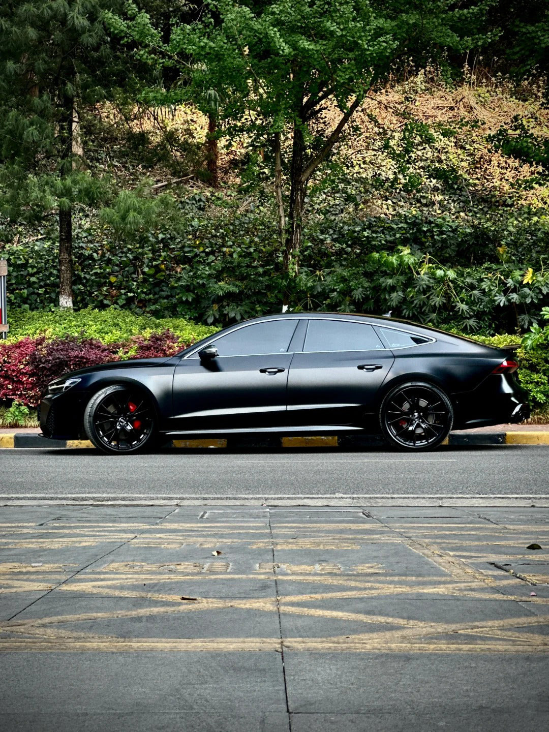Anole Matte Satin Black Vinyl Wrap