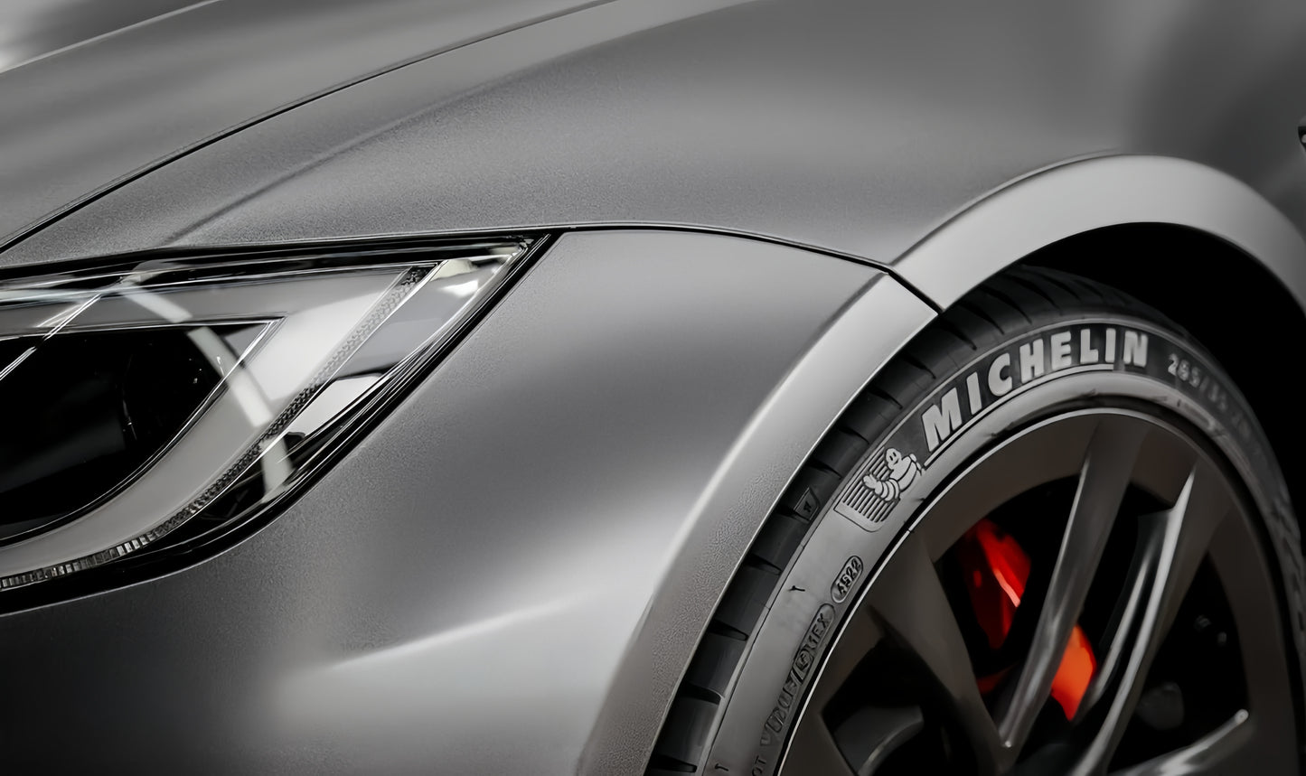 Anole Matte Metallic Gray Vinyl Car Wrap