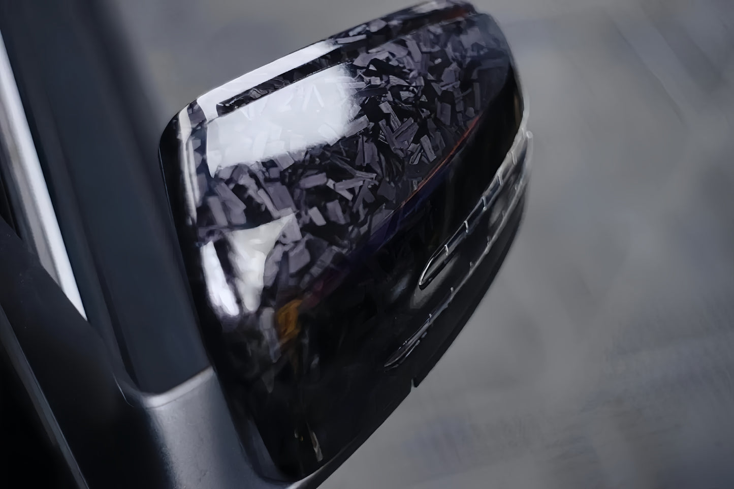 Anole Super Gloss Carbon Fiber Forging Black Vinyl Wrap