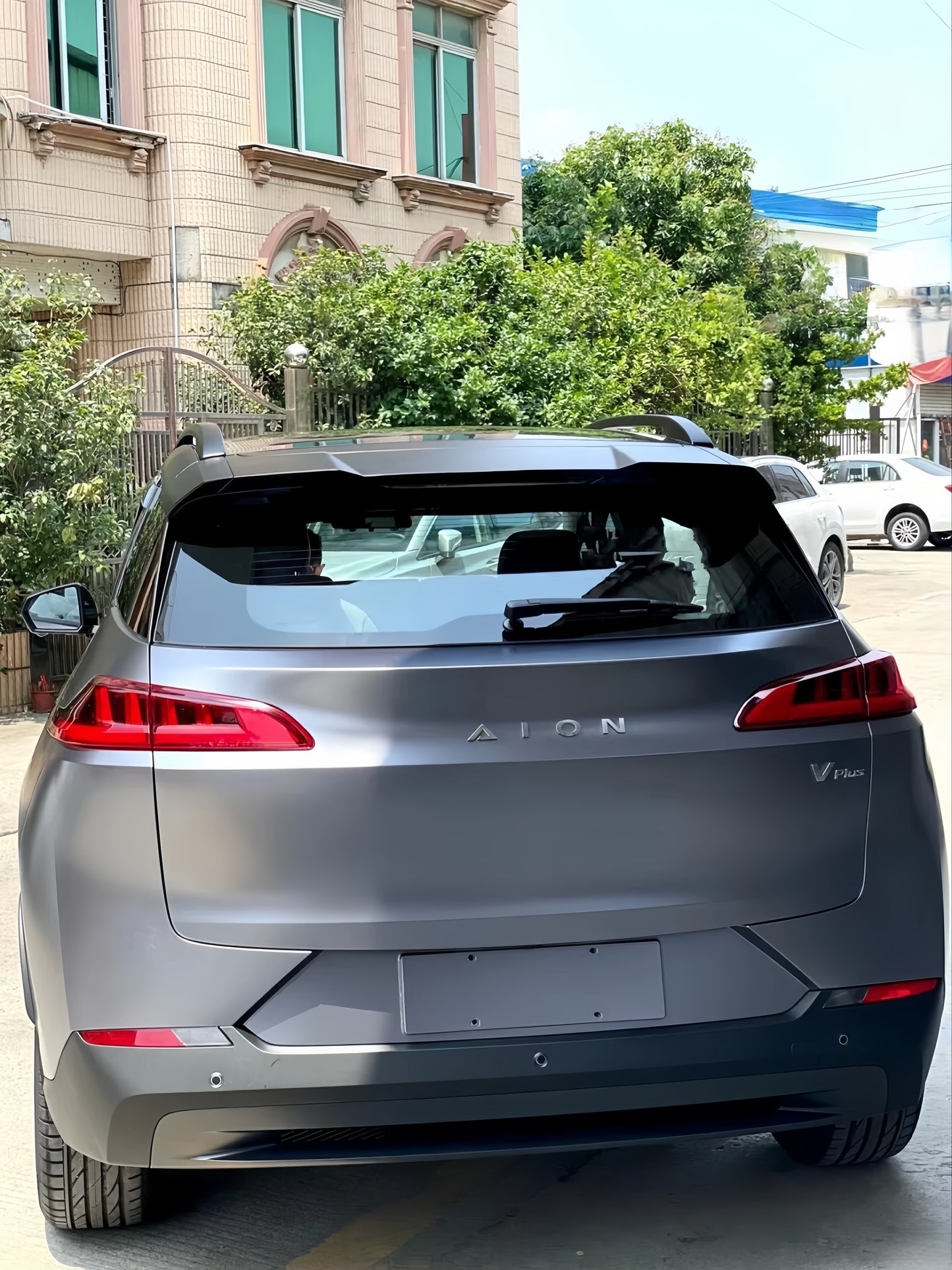 Anole Matte Metallic Gray Vinyl Car Wrap