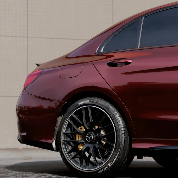 Anole Liquid Metallic Dragon Blood Red Car Vinyl Wrap