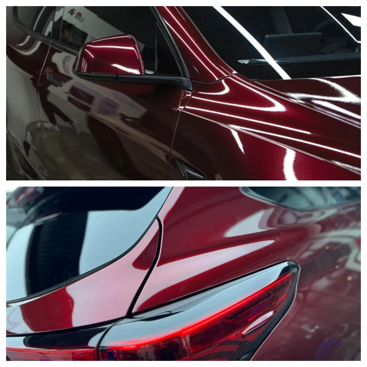 Anole Liquid Metallic Dragon Blood Red Car Vinyl Wrap