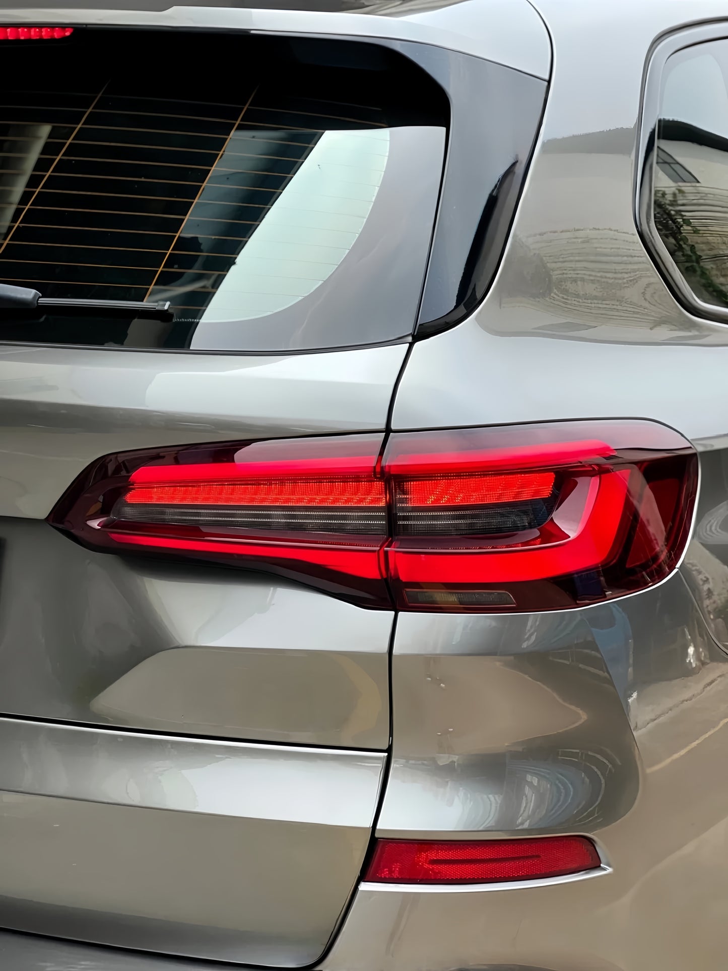 Anole Glossy Metallic Liquid Silver Vinyl Car Wrap
