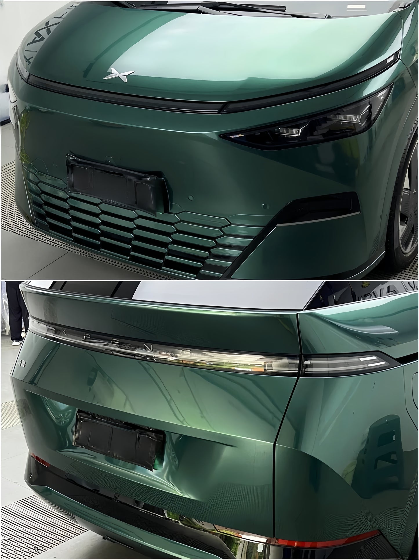 Anole Glossy Metallic Sacramento Green Car Vinyl Wrap