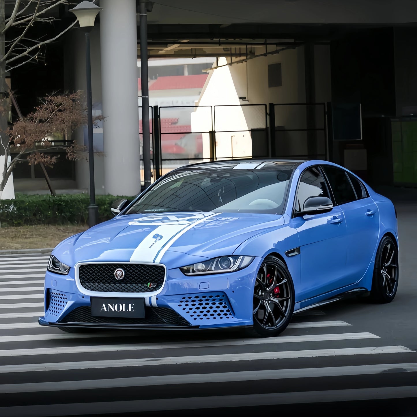 Anole High Glossy Abudhabi Blue Vinyl Car Wrap