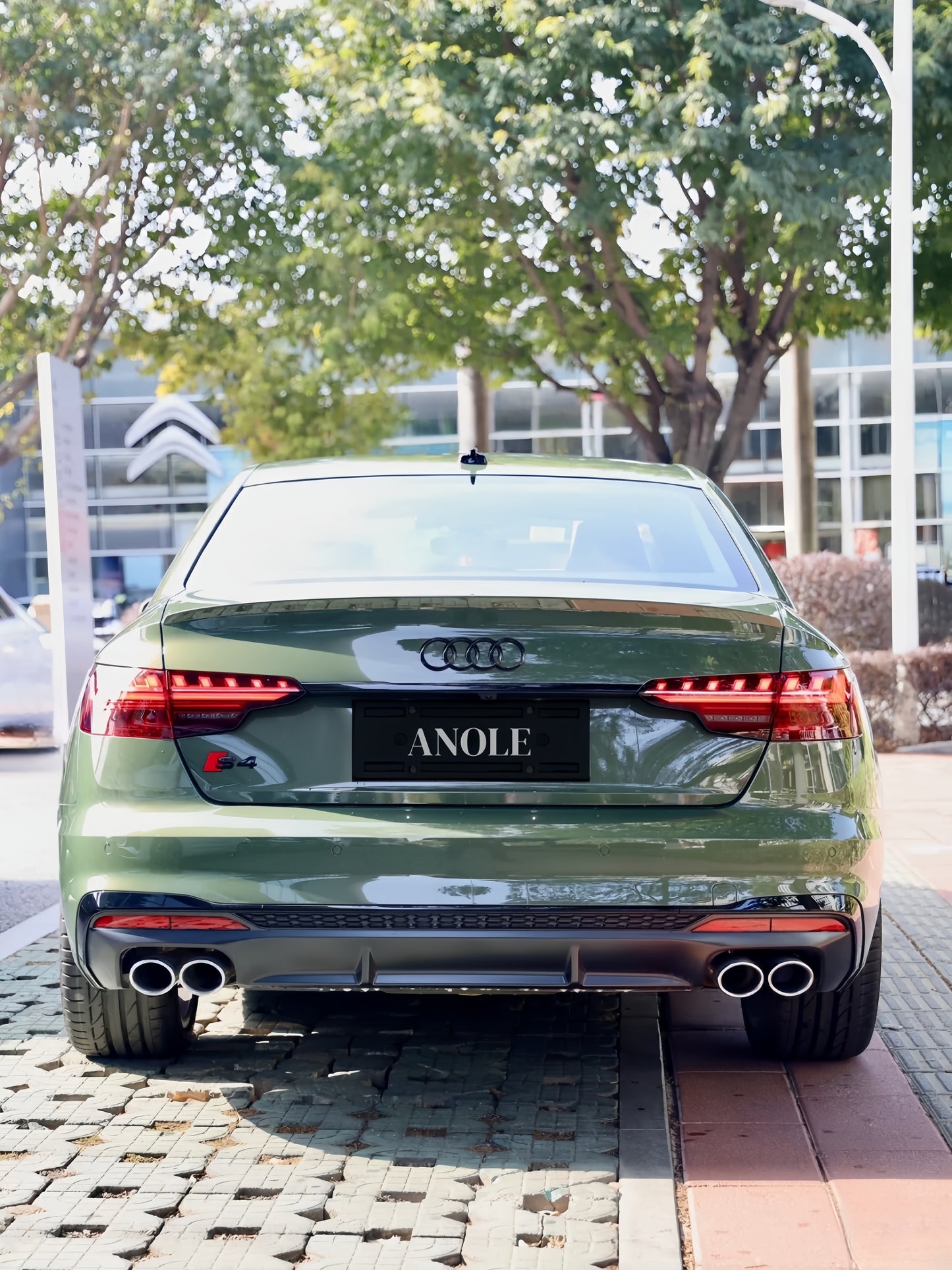 Anole Glossy Metallic District Green Car Vinyl Wrap