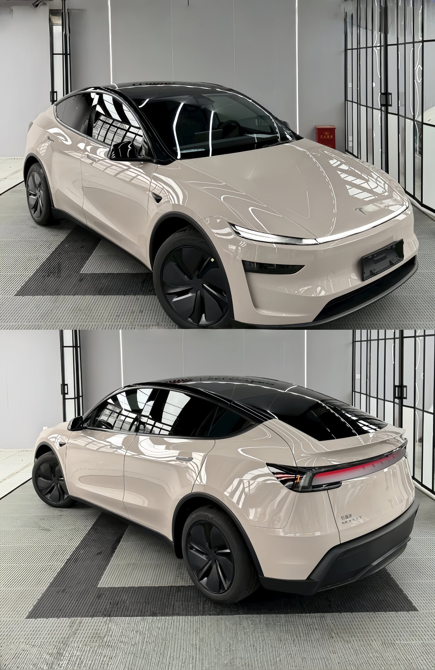Anole High Glossy Pink Gray Car Vinyl Wrap