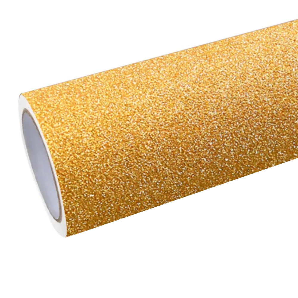 Anole Matte Diamond Super Glitter Gold Car Vinyl Wrap Matte Gold Vinyl for Cars&Trucks