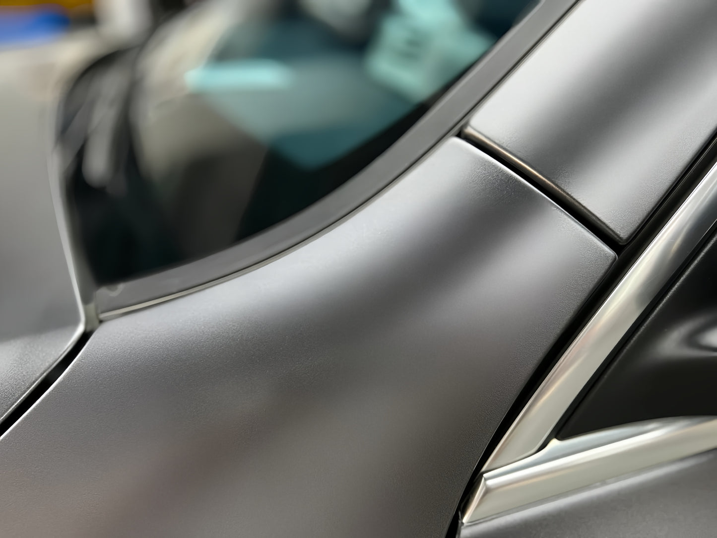 Anole Matte AMG Gray Vinyl Car Wrap