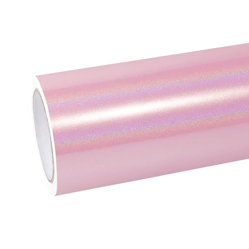 Anole Glossy Iridescent Rouge Pink Laser Car Vinyl Wrap