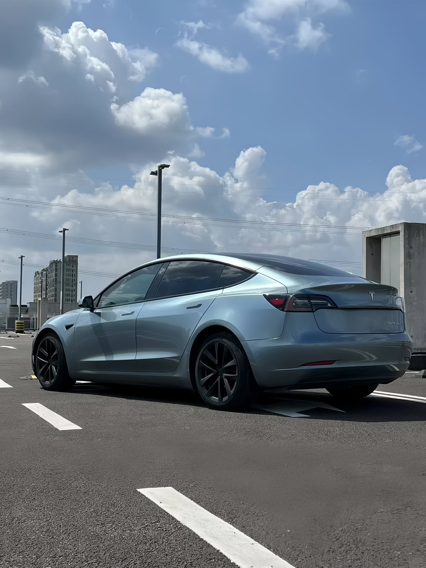 Anole Liquid Metallic Somato Blue Vinyl Car Wrap