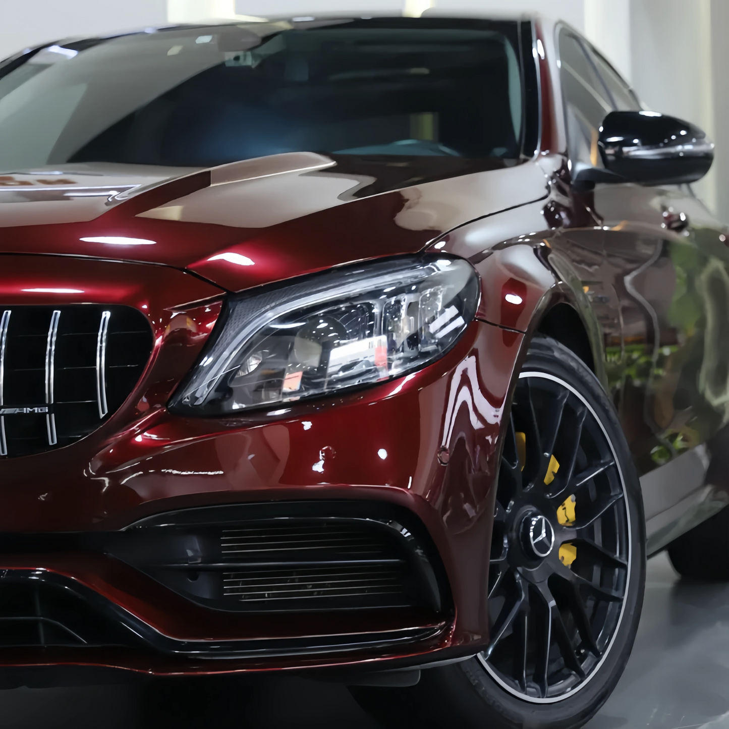 Anole Liquid Metallic Dragon Blood Red Car Vinyl Wrap