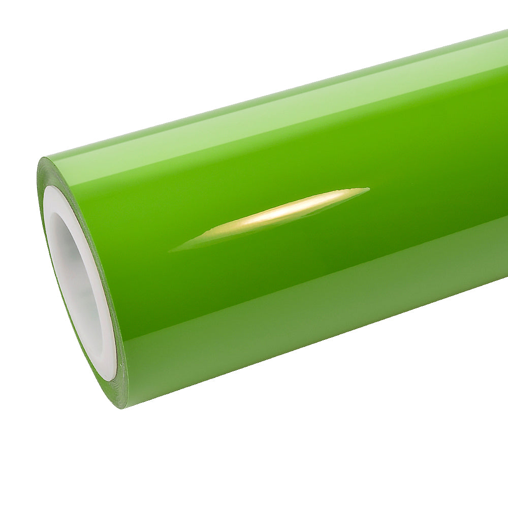 Anole High Glossy Lizard Green Vinyl Car Wrap