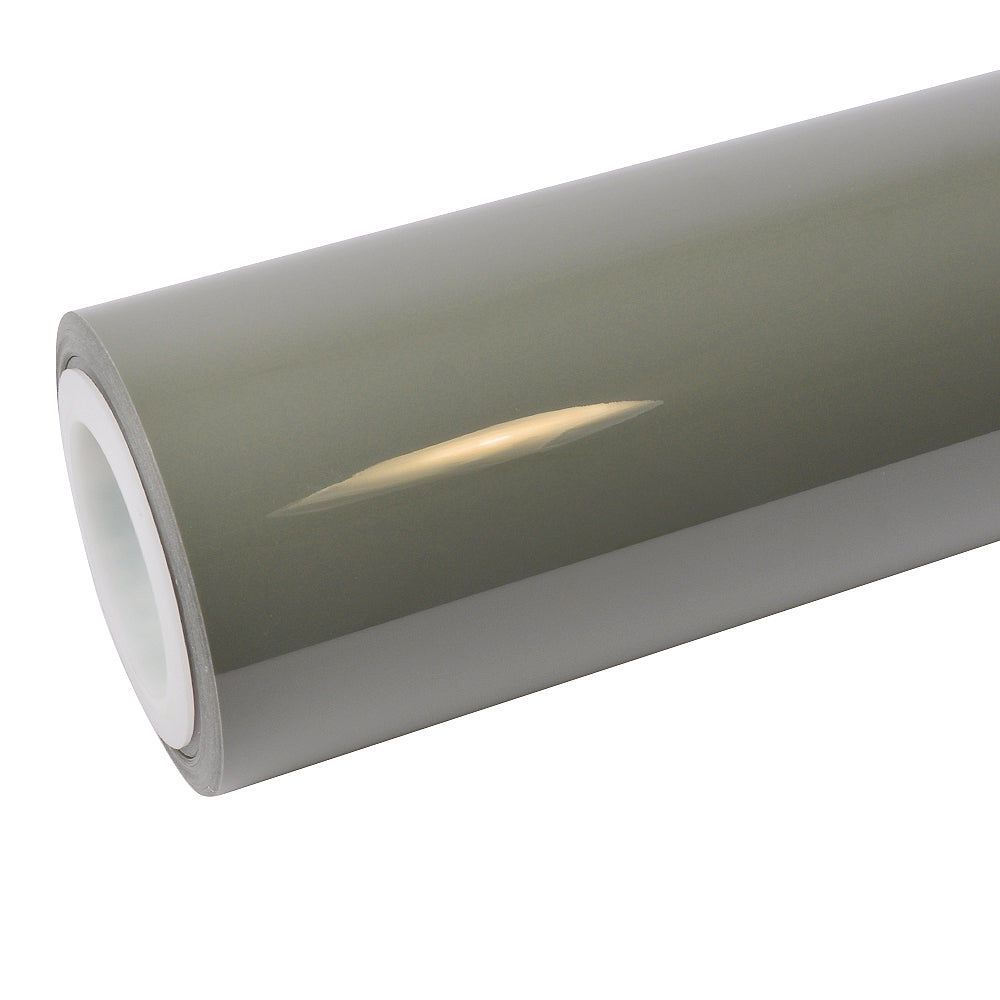 Anole High Glossy Deep Khaki Green Vinyl Car Wrap
