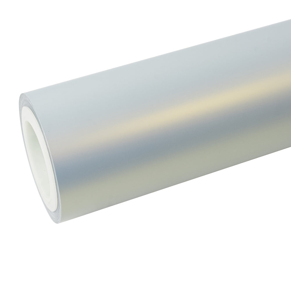 Anole Matte Glitter Metallic Pearl Blue Gold Car Vinyl Wrap
