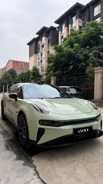 Anole Super Glossy Light Khaki Green Vinyl Car Wrap