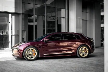 Anole Glossy Metallic Victoria Violet Vinyl Car Wrap