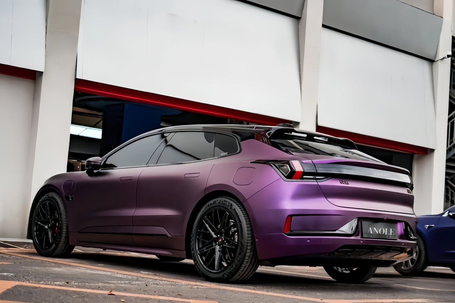 Anole Matte Russian Violet Vinyl Car Wrap