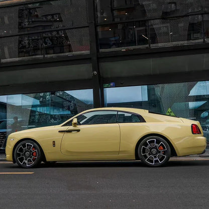 Anole High Glossy Pastel Yellow Vinyl Car Wrap