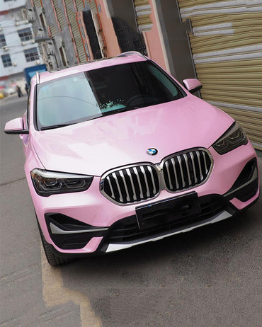 Anole High Glossy Baby Pink Vinyl Car Wrap