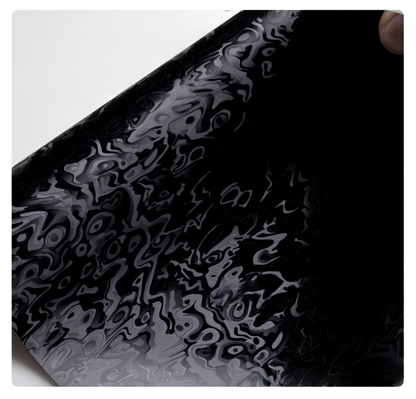 Anole PET Glossy Metaverse Ghost Phantom Carbon Fiber Black