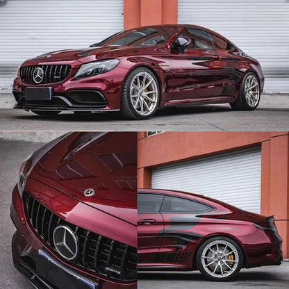 Anole Liquid Metallic Dragon Blood Red Car Vinyl Wrap