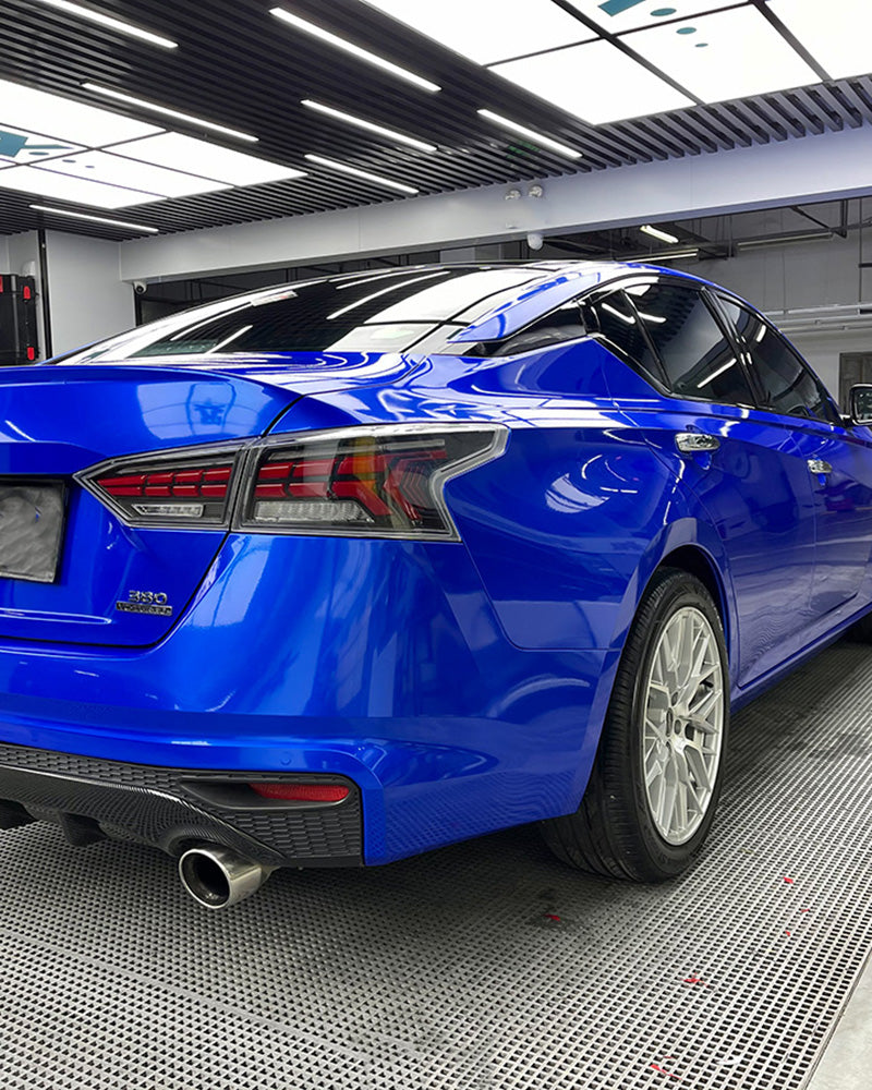 Anole Glossy Metallic Pearl Blue Car Vinyl Wrap