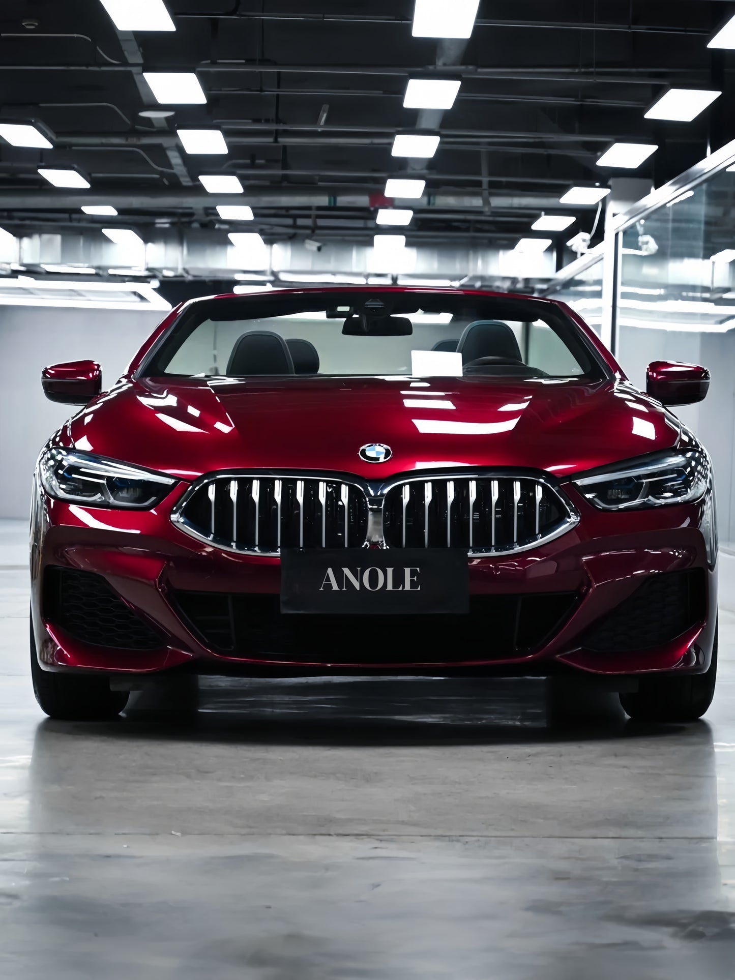 Anole Glossy Metallic Rufous Red Car Vinyl Wrap