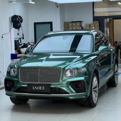 Anole Glossy Metallic Sacramento Green Car Vinyl Wrap