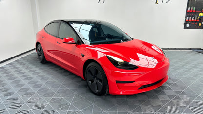 Anole High Glossy Ferrari Red Vinyl Car Wrap