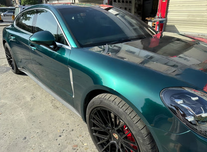 Anole Glossy Metallic Royal Green Vinyl Wrap