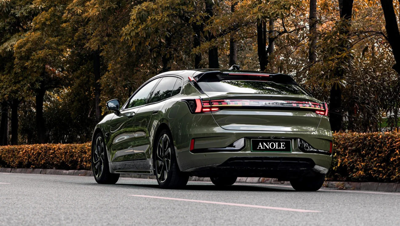 Anole Super Glossy Reseda Battle Green Vinyl Car Wrap