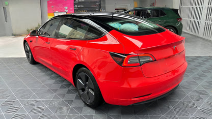 Anole High Glossy Ferrari Red Vinyl Car Wrap