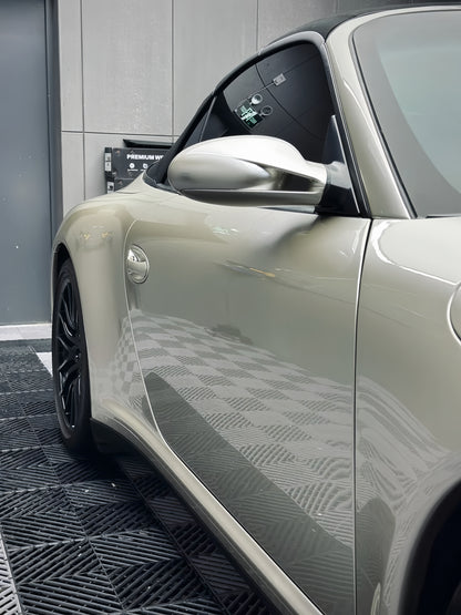 Anole Glossy Metallic Glitter Champagne / Millennium Jade Car Vinyl Wrap