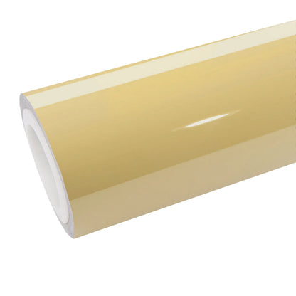 Anole High Glossy Pastel Yellow Vinyl Car Wrap