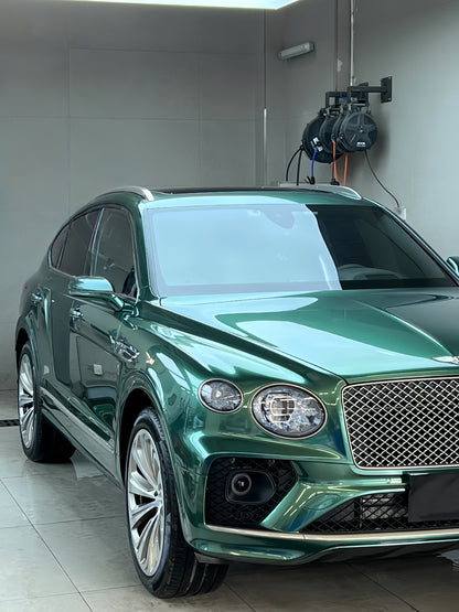 Anole Glossy Metallic Sacramento Green Car Vinyl Wrap