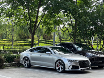 Anole Glossy Metallic Florett Silver Car Vinyl Wrap