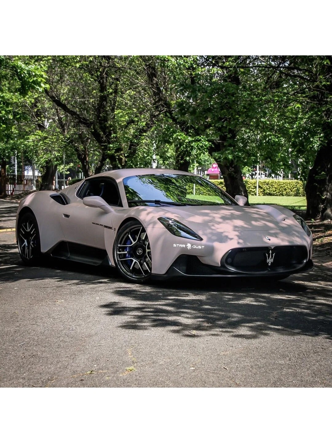 Anole Satin Chrome Silk Rose Gold Vinyl Car Wrap