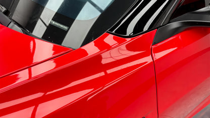 Anole High Glossy Ferrari Red Vinyl Car Wrap