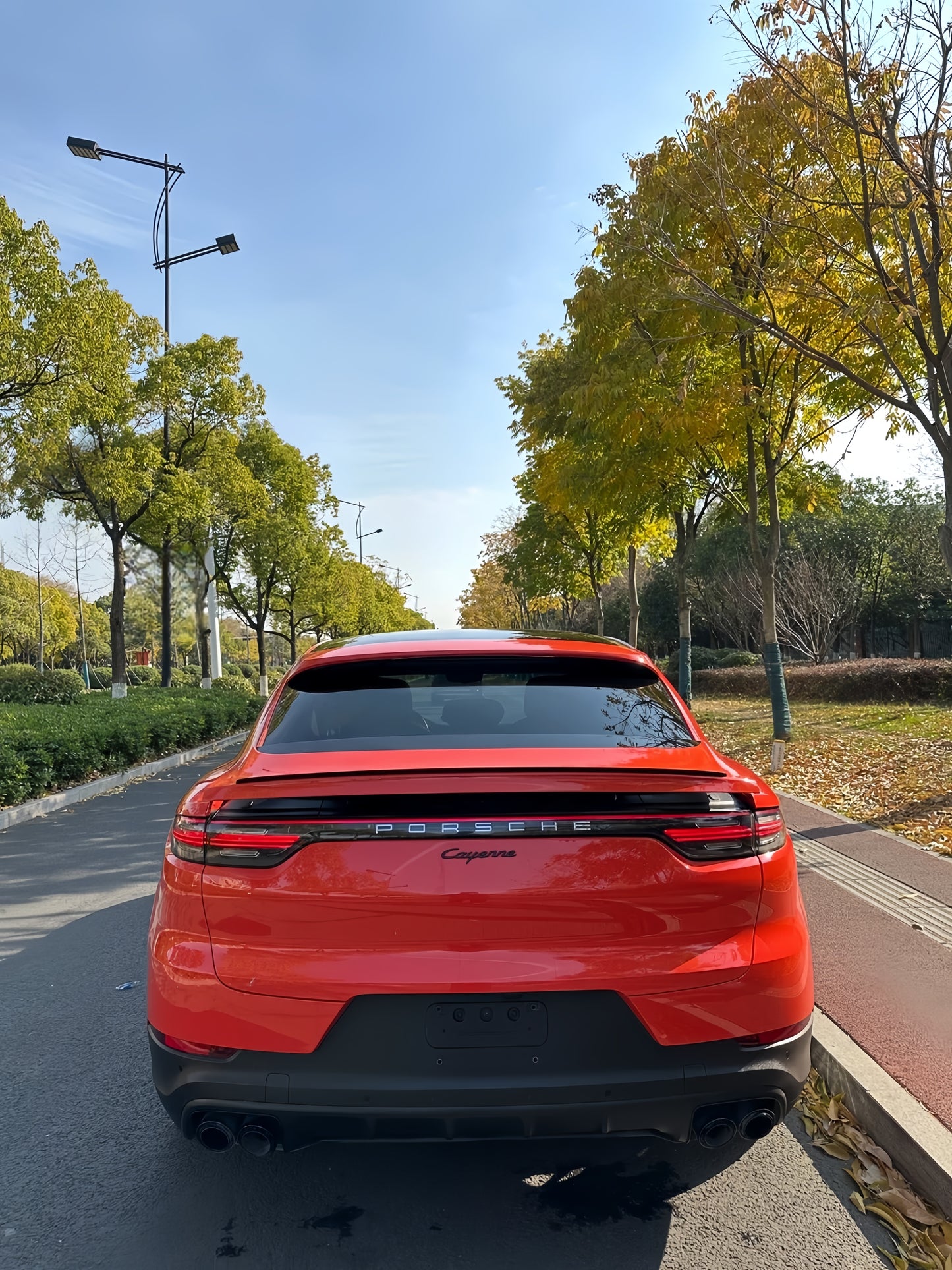 Anole High Glossy Reddish Orange Vinyl Car Wrap