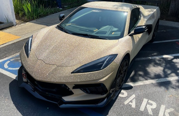 Anole Self-Healing Matte Diamond Super Glitter Gold Car Vinyl Wrap Matte Gold Vinyl for Cars&Trucks
