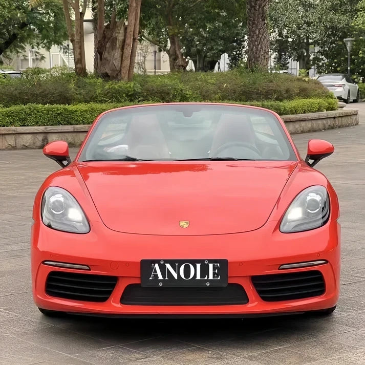 Anole High Glossy Reddish Orange Vinyl Car Wrap