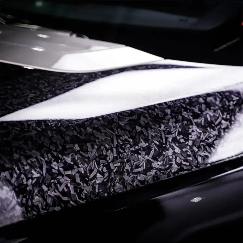 Anole Super Gloss Carbon Fiber Forging Black Vinyl Wrap