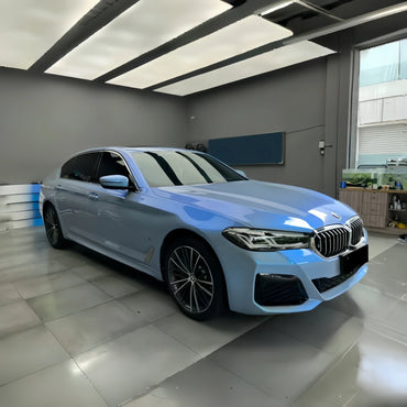 Anole Candy Metallic Dark Gray Blue Car Vinyl Wrap