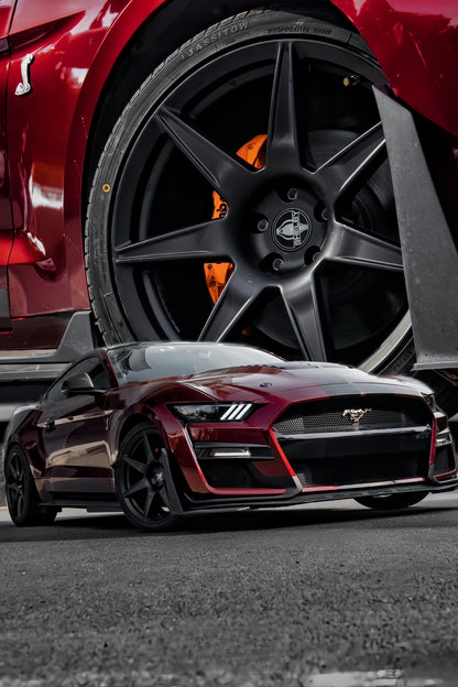 Anole Glossy Metallic Rufous Red Car Vinyl Wrap