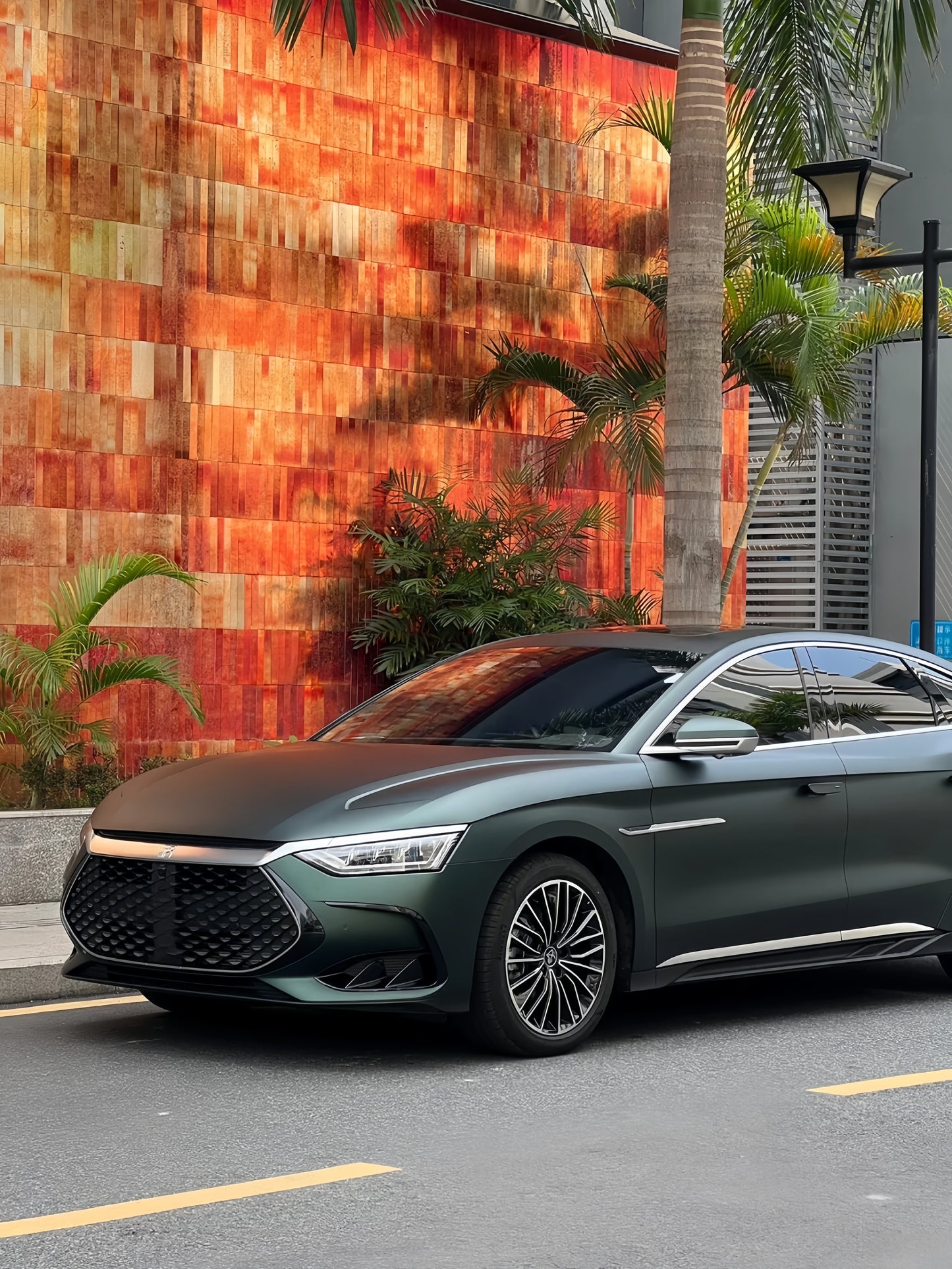 Anole Matte Metallic Forest Green Vinyl Car Wrap
