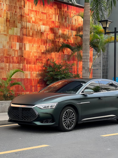Anole Matte Metallic Forest Green Vinyl Car Wrap