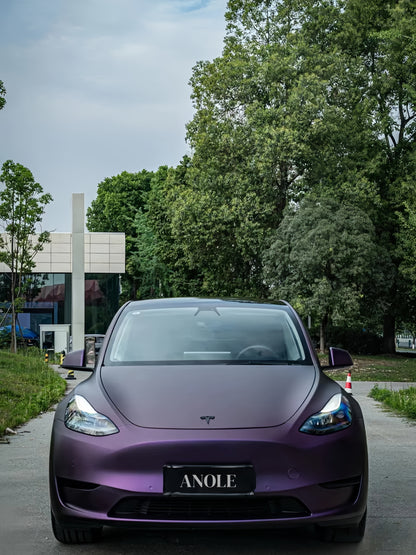 Anole Matte Russian Violet Vinyl Car Wrap
