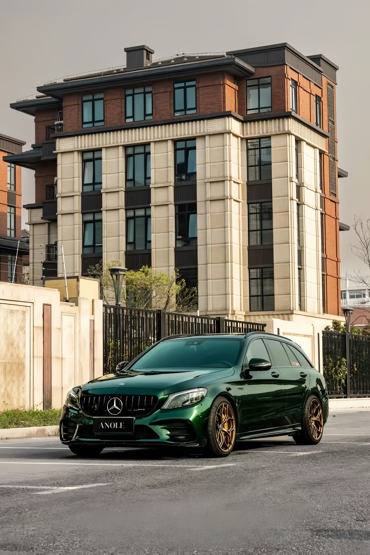 Anole Glossy Metallic La Salle Green Agate Green Vinyl Car Wrap
