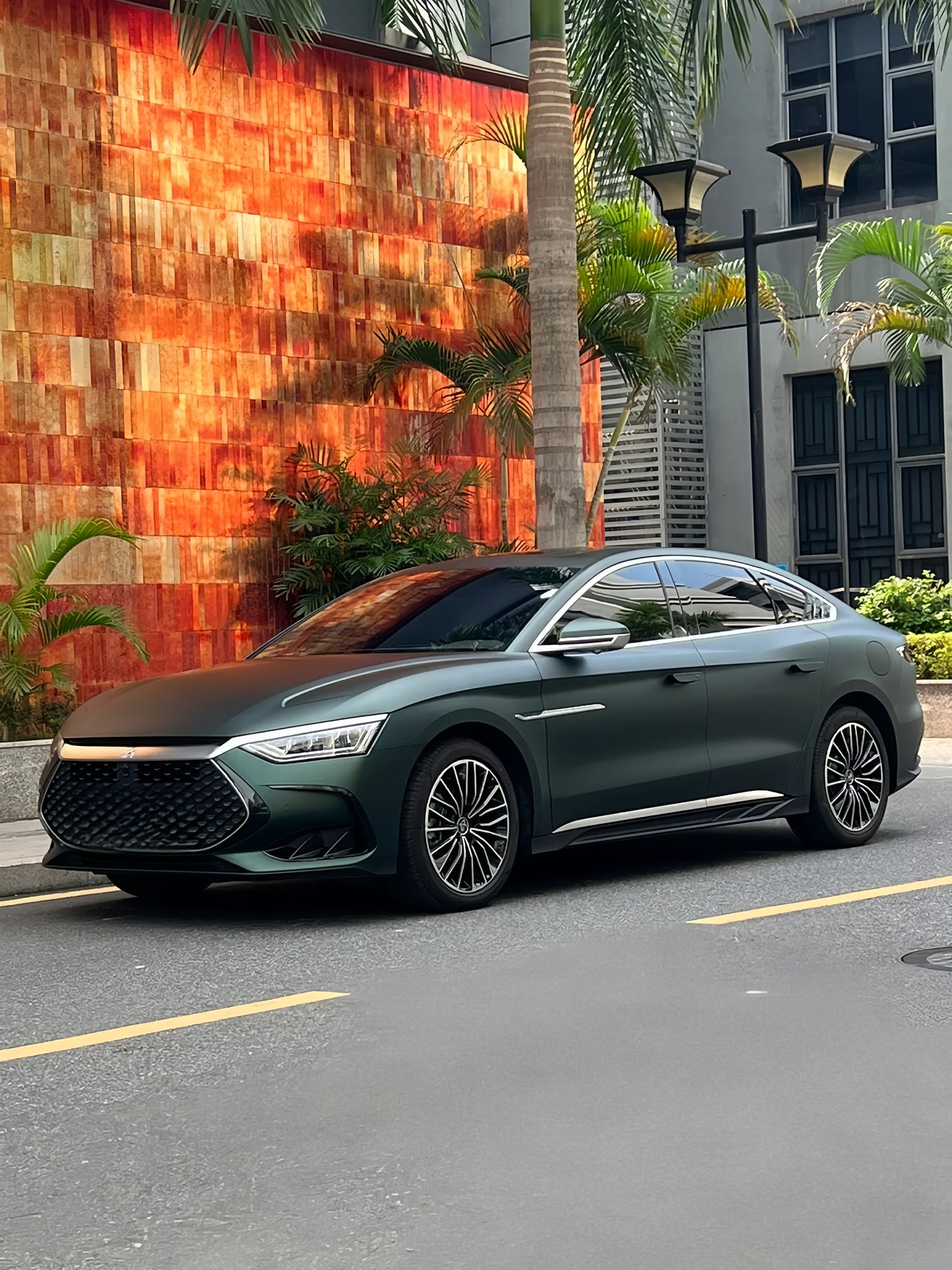 Anole Matte Metallic Forest Green Vinyl Car Wrap